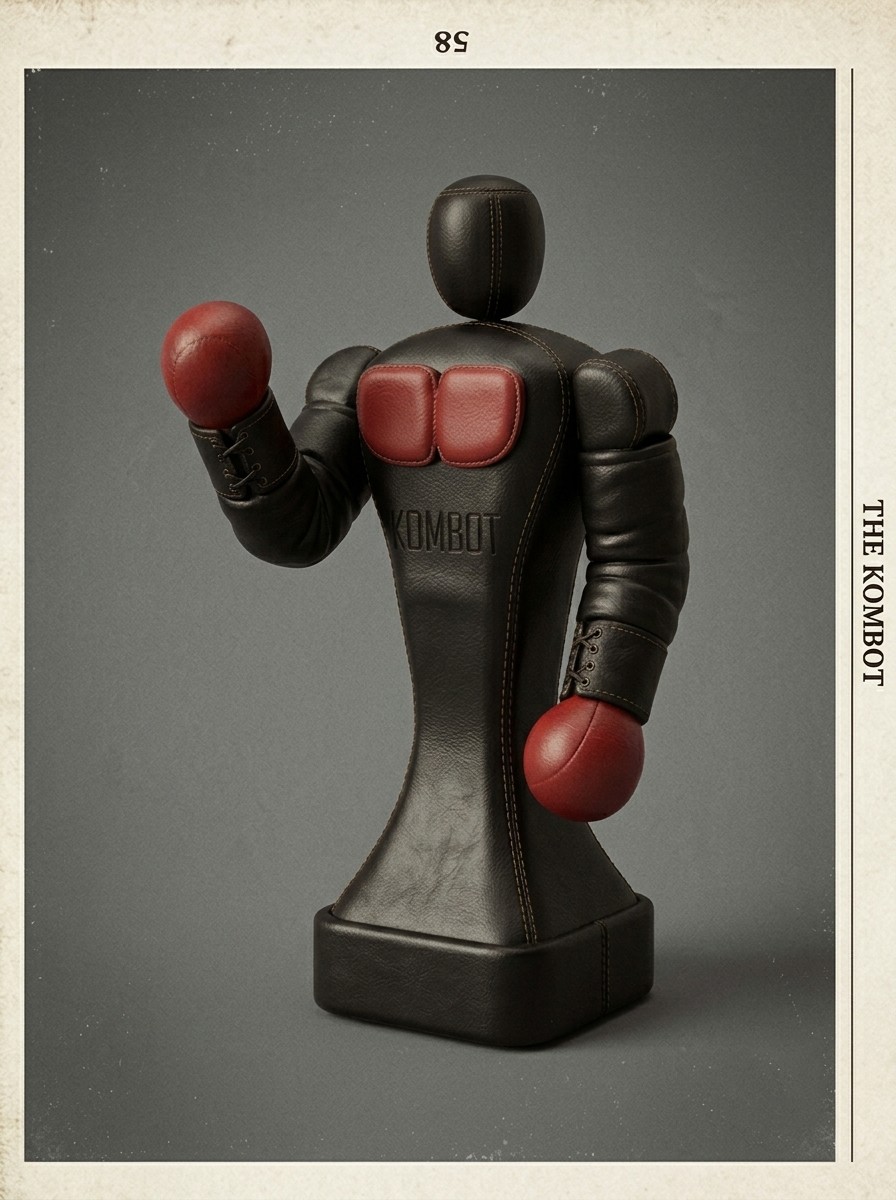 KOMBOT robotic sparring unit